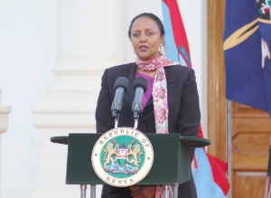 Cabinet nominee Ambassador Amina Mohamed